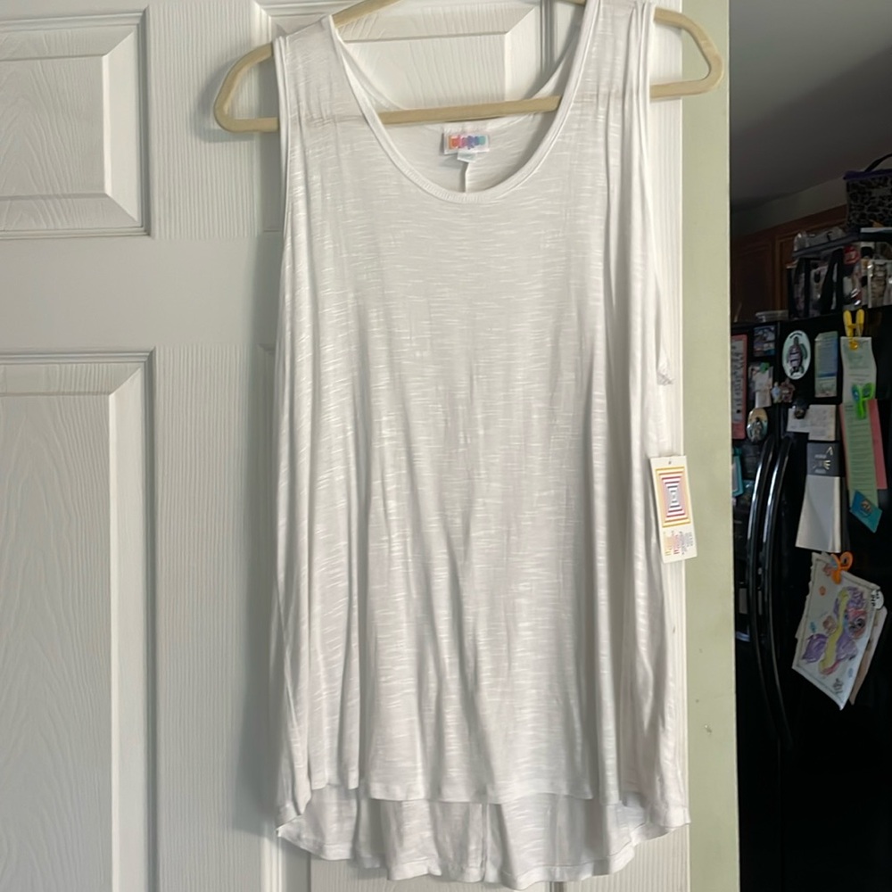 White tank top